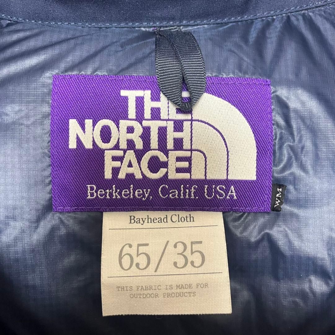ノースフェイス パープルレーベル ナナミカ 別注 シエラ ダウン ベスト　M