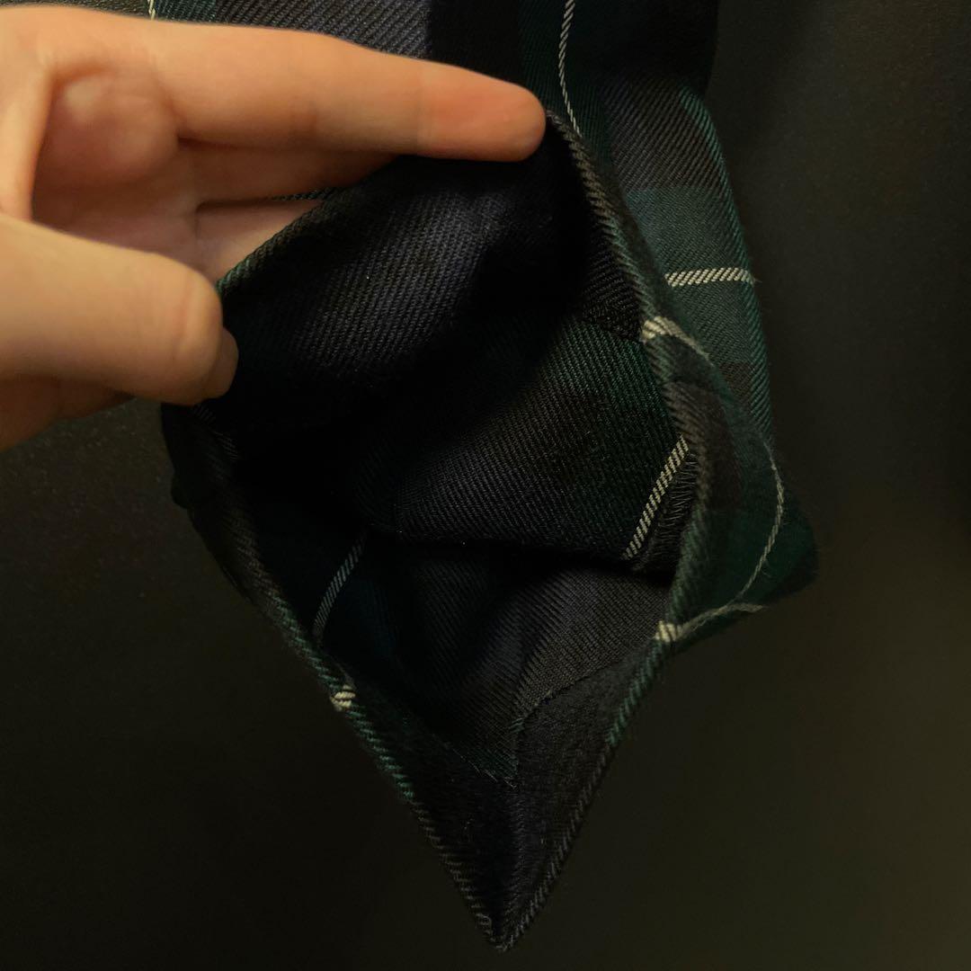 アナトミカ　ブラックウォッチ　チェック　スラックス ベルナールザンス