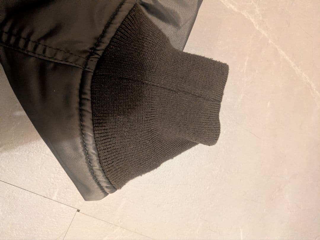 sacai MA-1ジャケット グレー　22aw blouson