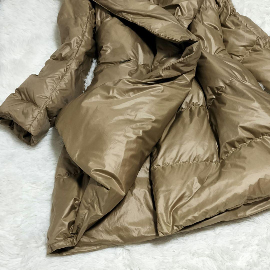 美品✨️MaxMara レインウェア ロングコート ボリューム 女優襟