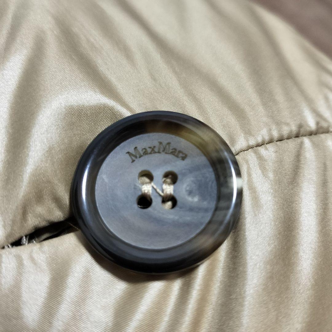 美品✨️MaxMara レインウェア ロングコート ボリューム 女優襟
