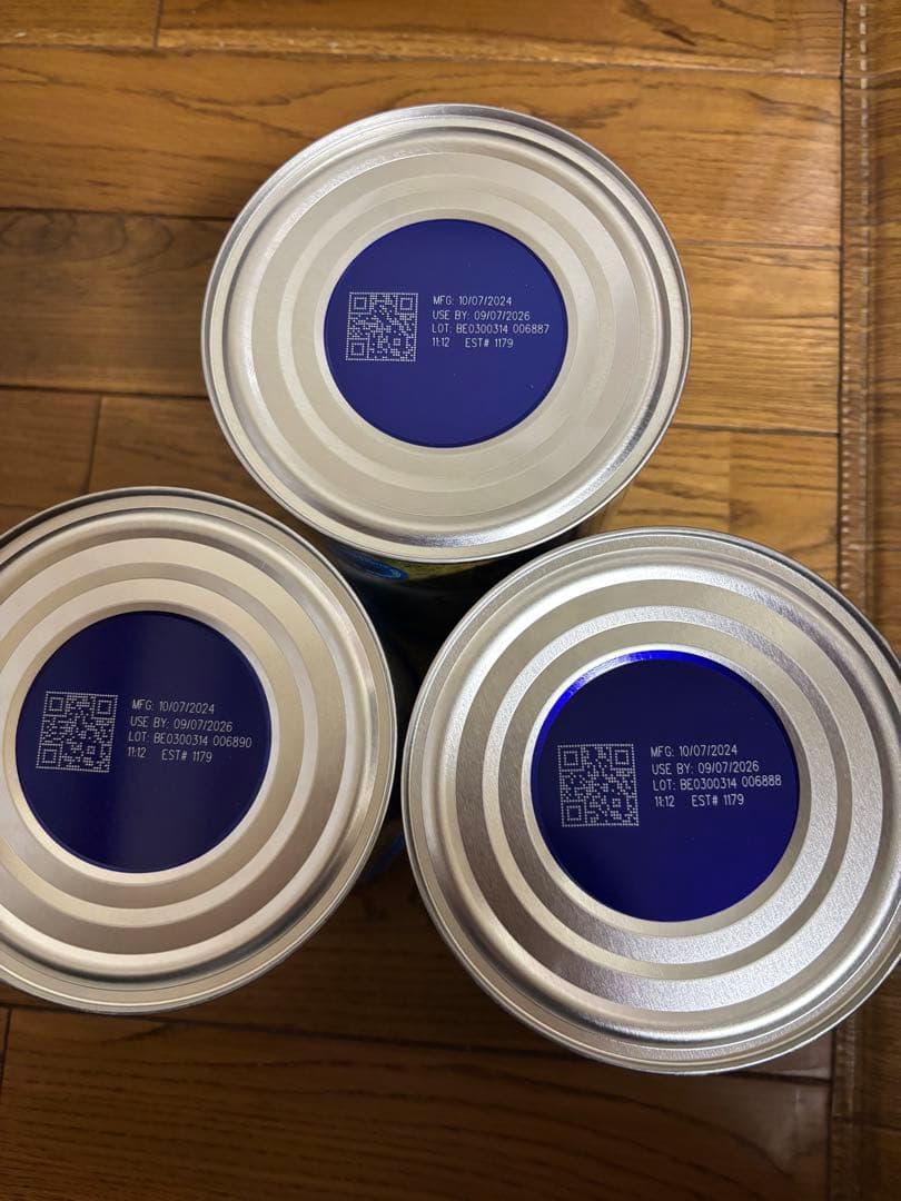 Bellamy's Organic オーガニック粉ミルク 3缶セット