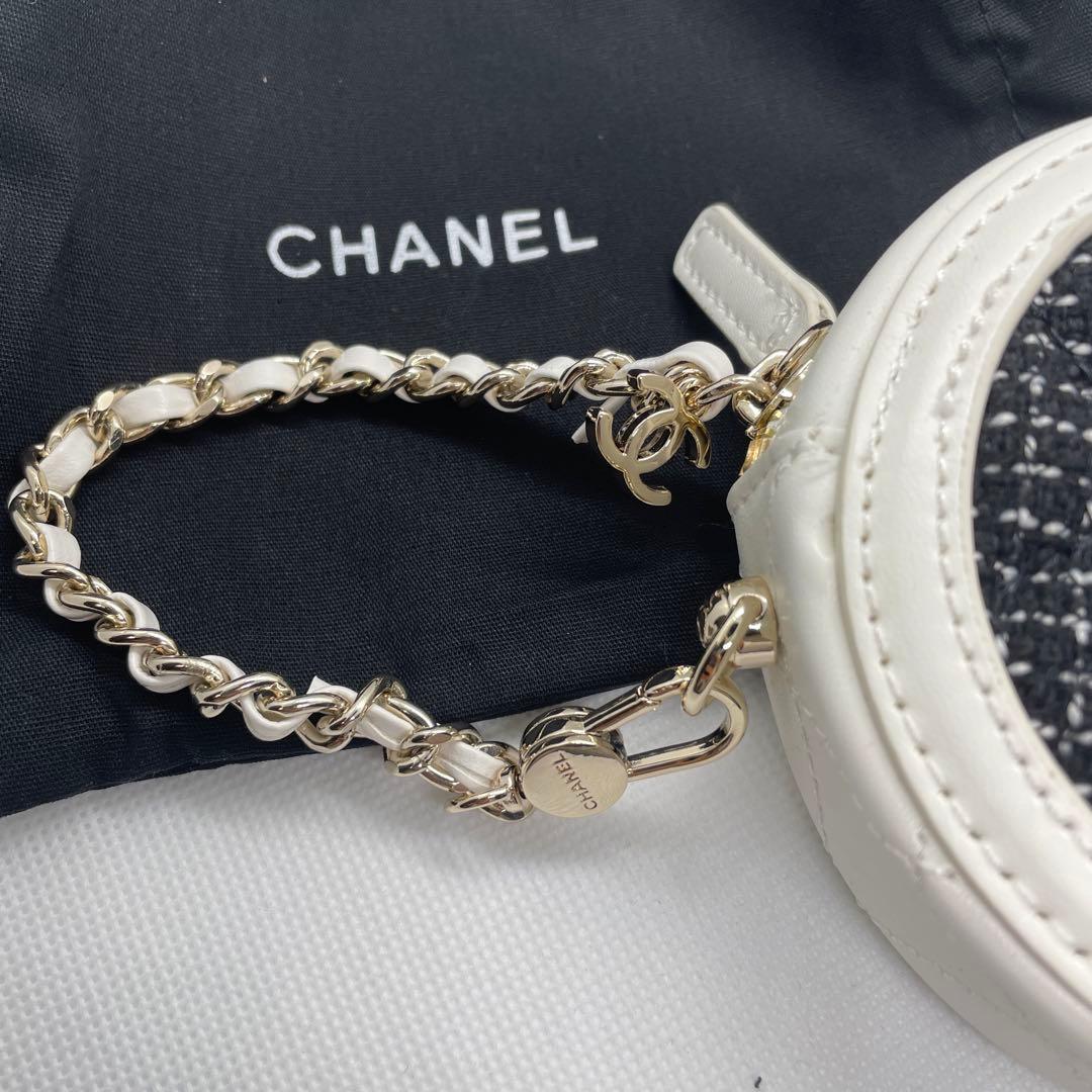 シャネル ノベルティ VIP限定　ツイード 小銭入れ ミニポーチ