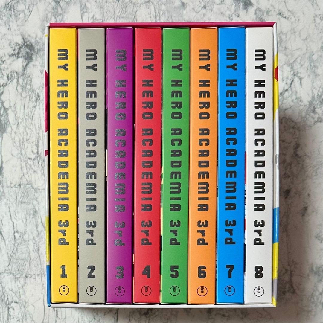 僕のヒーローアカデミア 3期 DVD 全巻 収納BOX付き