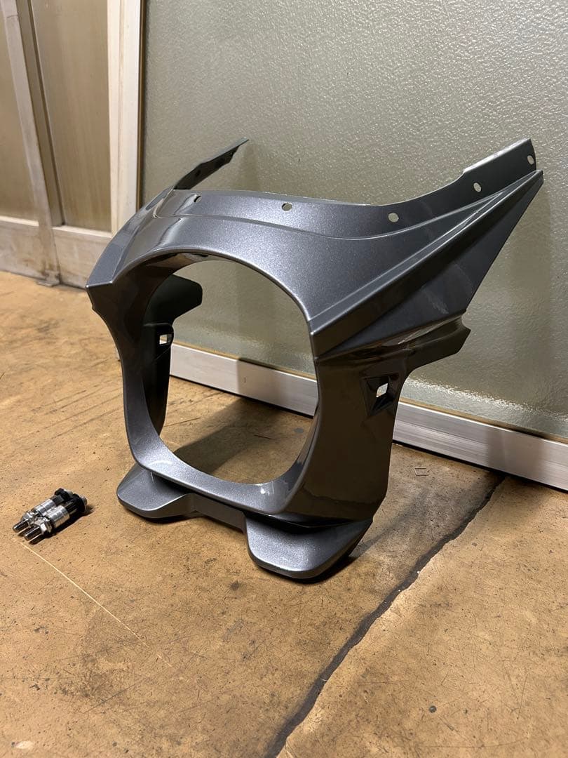 Z650RS ビキニカウル 純正色 メタリックムーンダストグレー マウントボルト