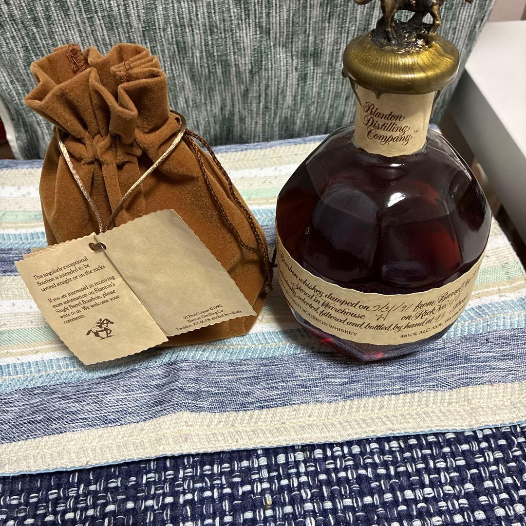 Blanton's シングルバレルバーボン 1991年ボトリング