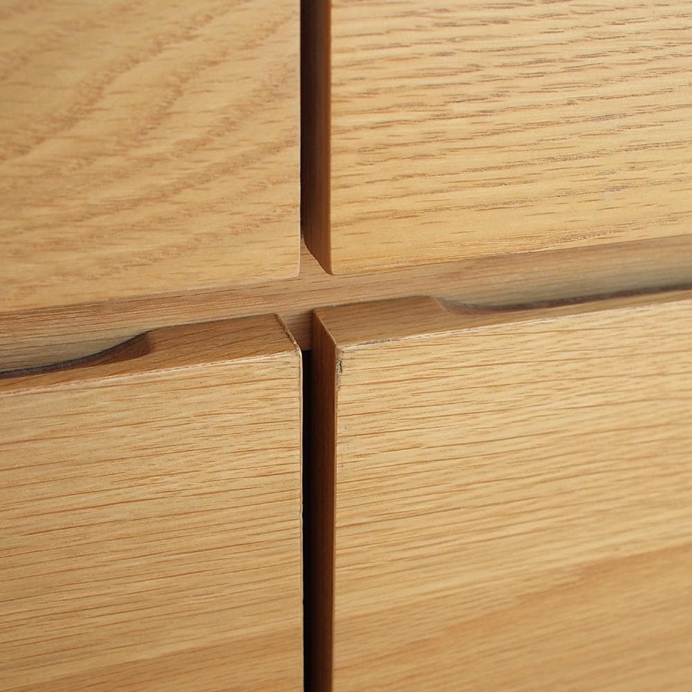 無印良品/MUJI 無印良品　木製キャビネット　木扉　オーク材突板