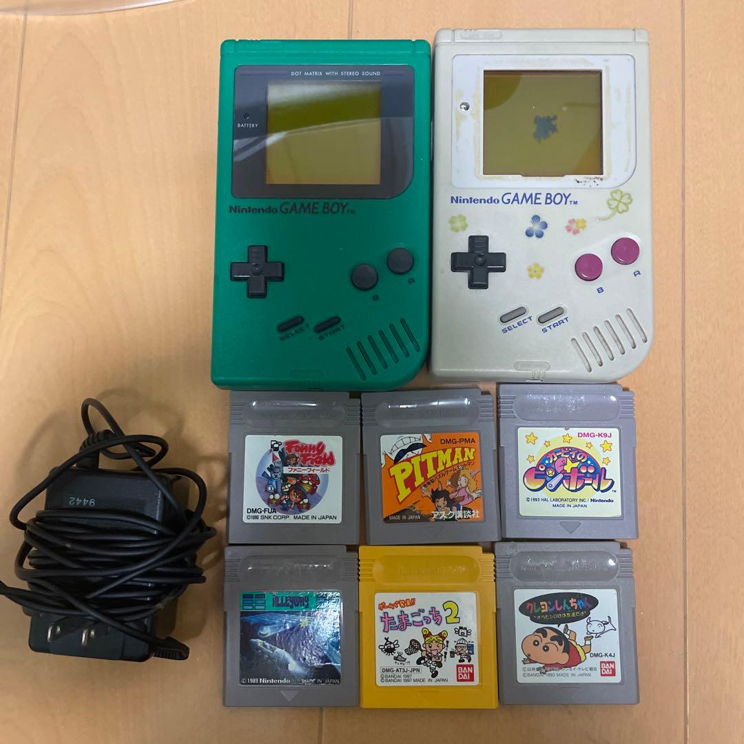 ゲームボーイ2個　ソフト6枚セット　充電器付き