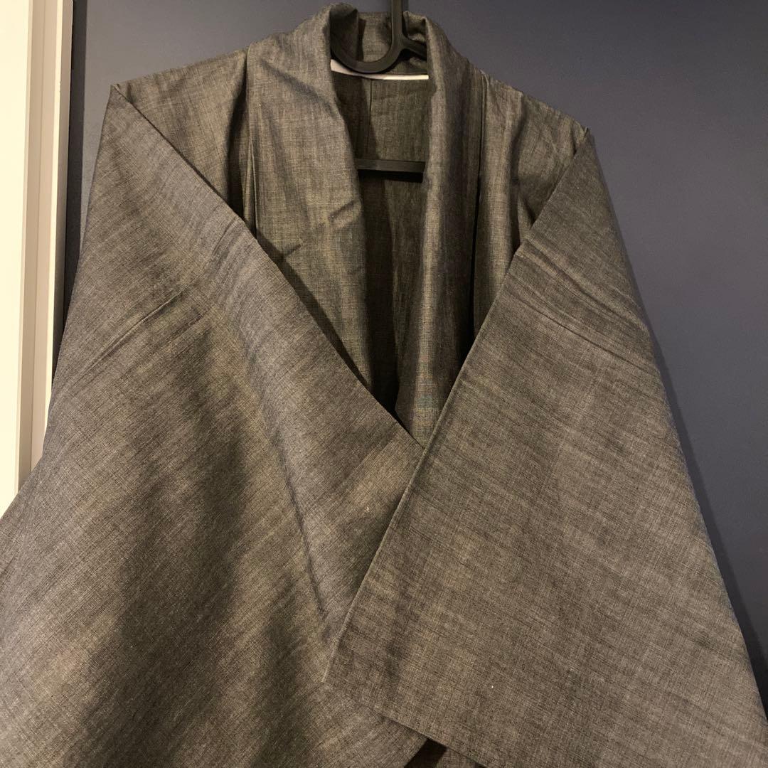 くるり　デニム着物　ブラック