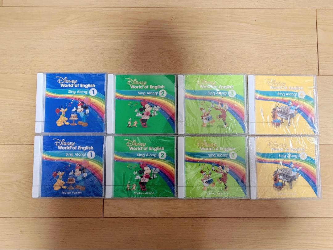 【最新版】ほぼ新品　ディズニーイングリッシュ　DWE Sing Along CD