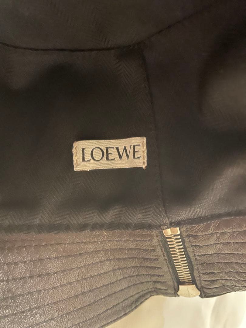 ⭐︎美品⭐︎LOEWE ナパカープバケットハット 57 ブラック フィッシャーマン