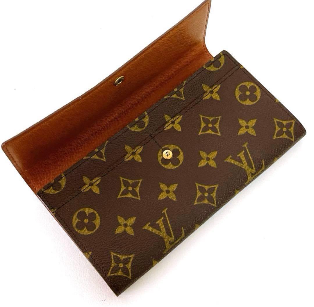 【未使用】LOUIS VUITTON＊ 二つ折長財布　箱付き