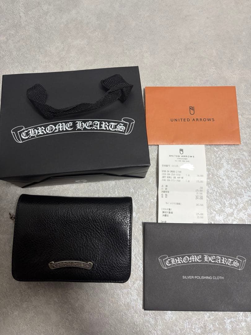 CHROME HEARTS JOEY レザーウォレット