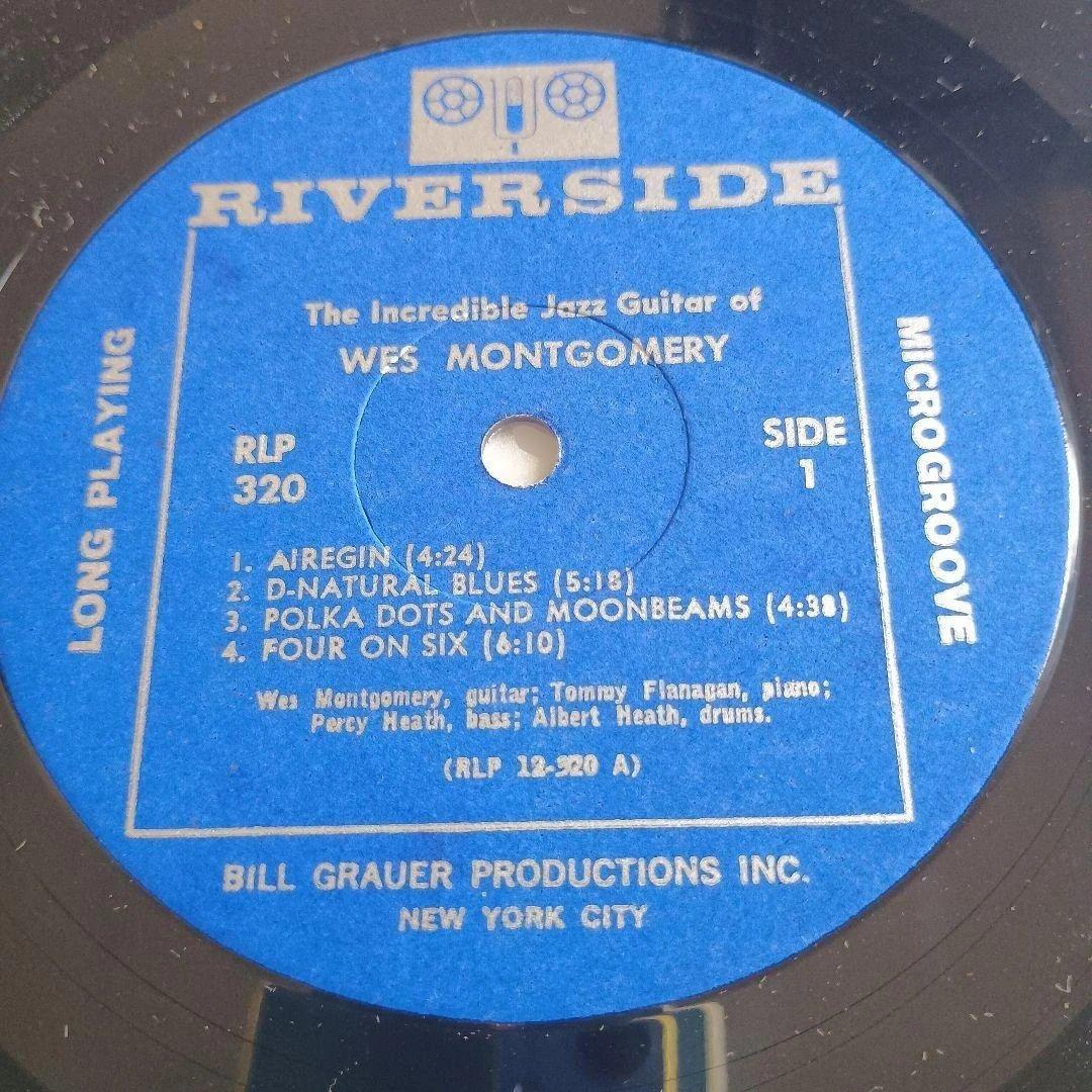 洋楽 WES MONTGOMERY INCREDIBLE JAZZ GUITAR