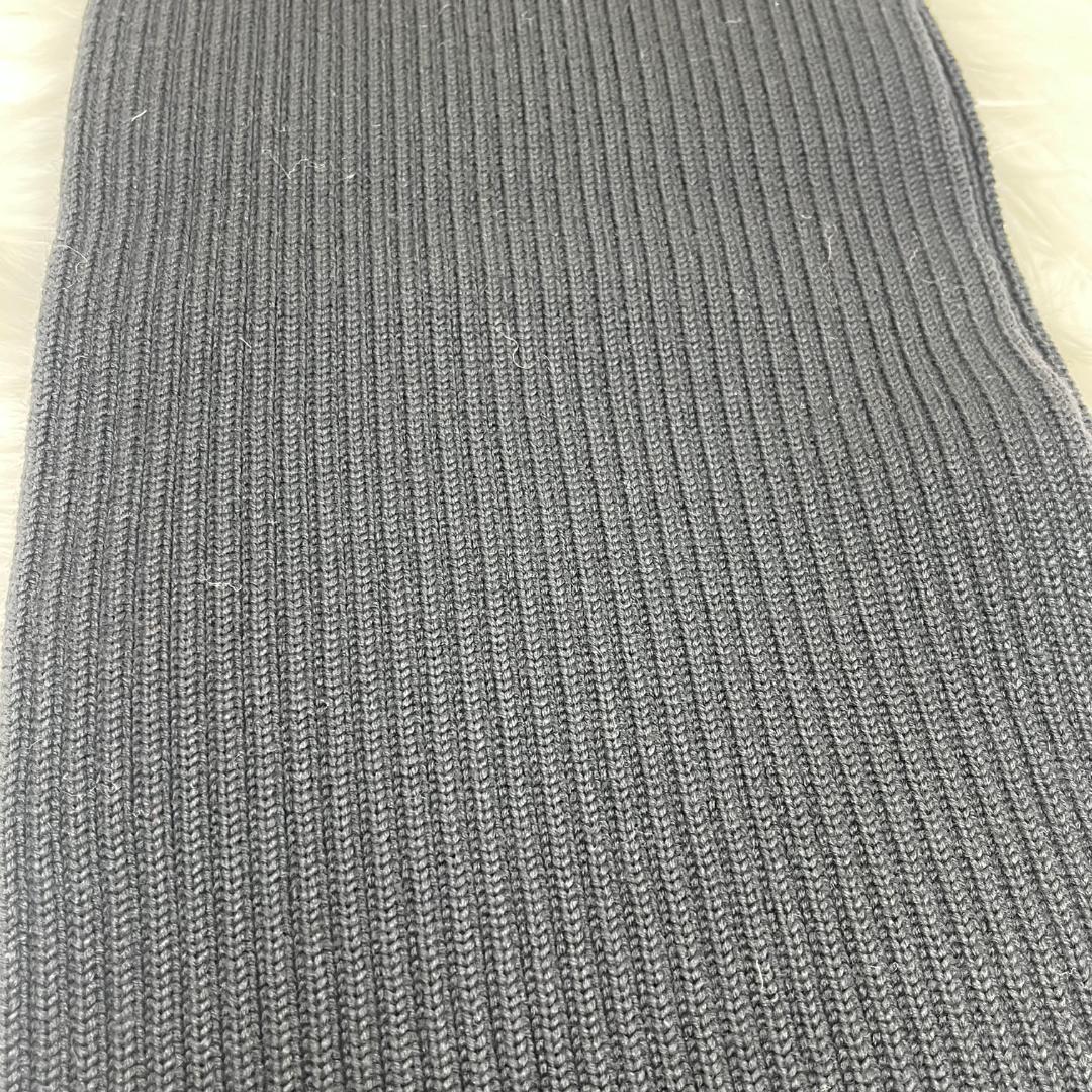 グッチ　GUCCI 極美品　ウール マフラー　イタリア製　ブラック