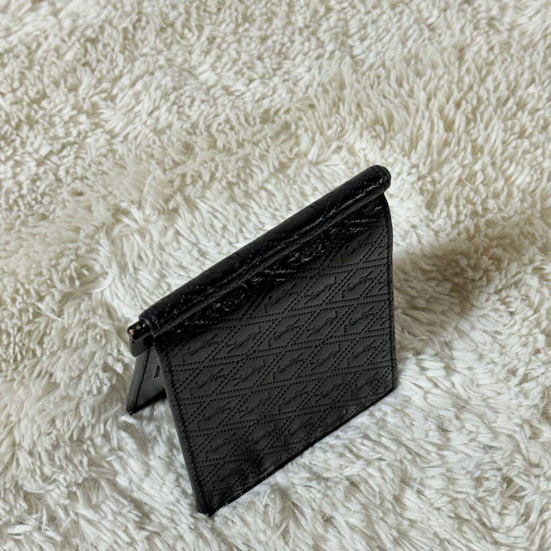 ⭐️Take様⭐️　サンローラン　YSL　総柄　マネークリップ　ブラック　レザー