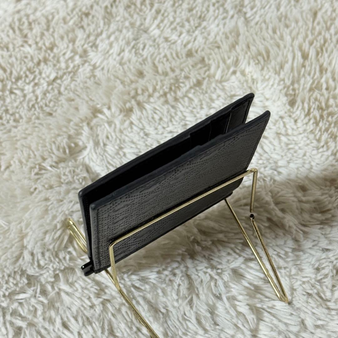 ⭐️Take様⭐️　サンローラン　YSL　総柄　マネークリップ　ブラック　レザー