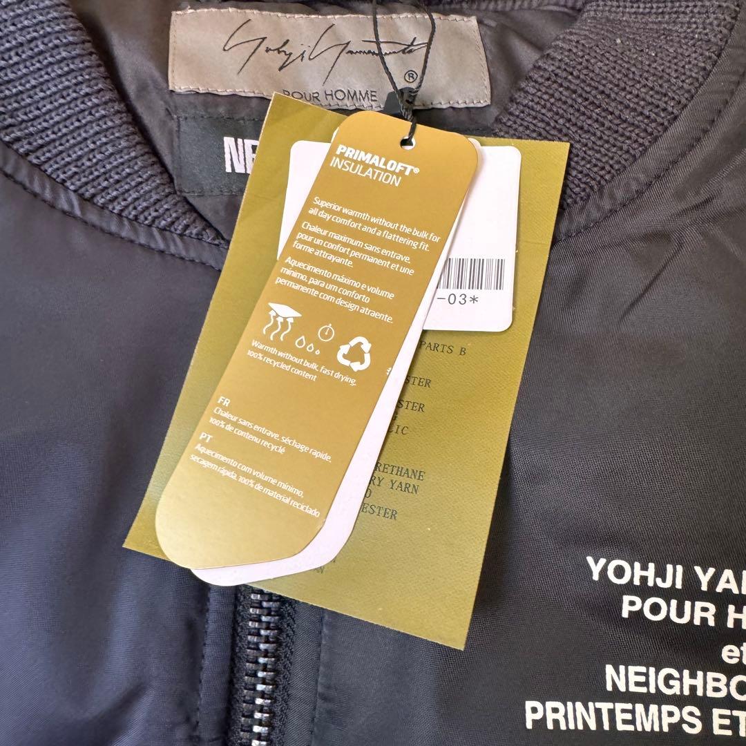 NEIGHBORHOOD ネイバーフット ヨウジヤマモト MA-1 Lサイズ