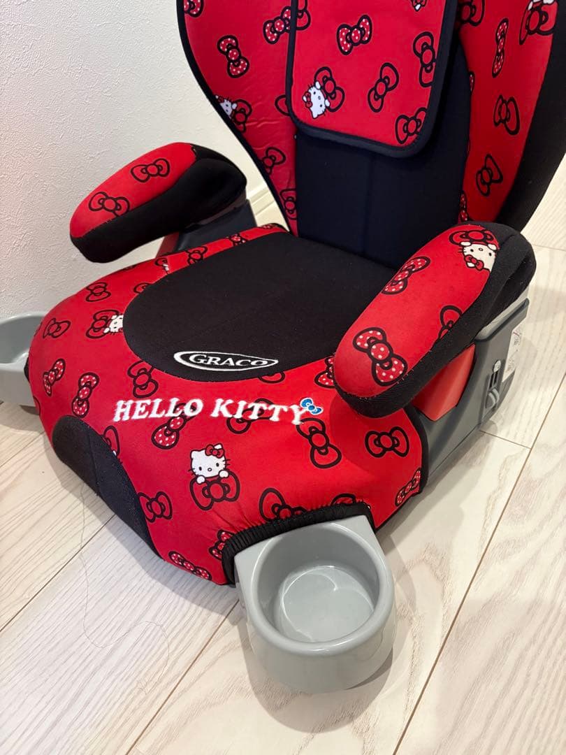 GRACO　チャイルドシート　ジュニアプラス DX ハローキティ限定モデル