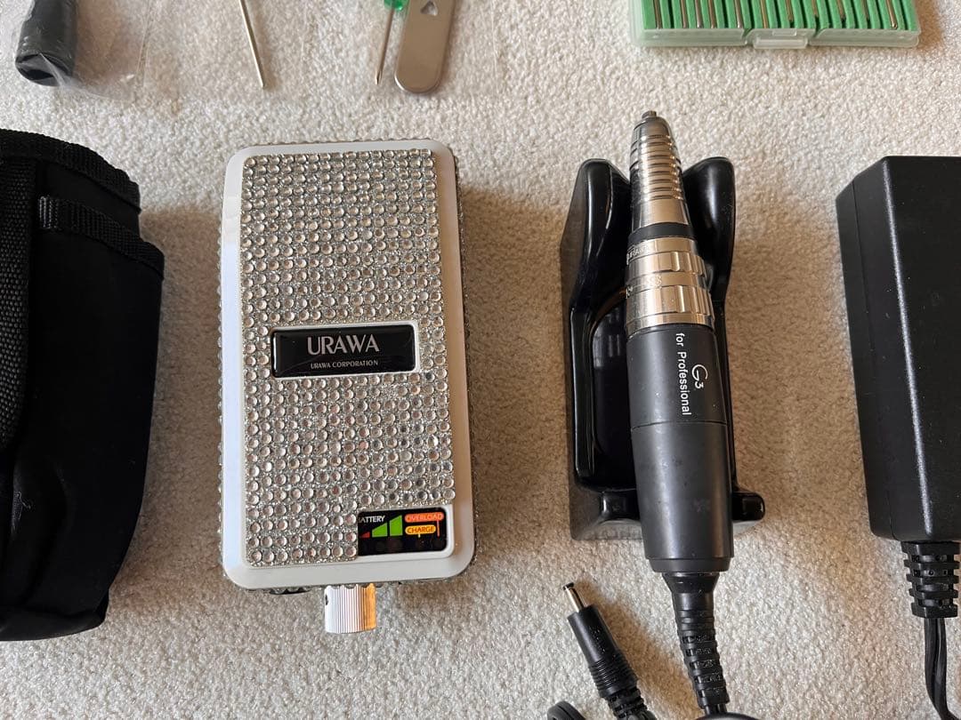 美品　URAWA G3 ネイルマシーン　ネイルビットキューティクル ジェルオフ