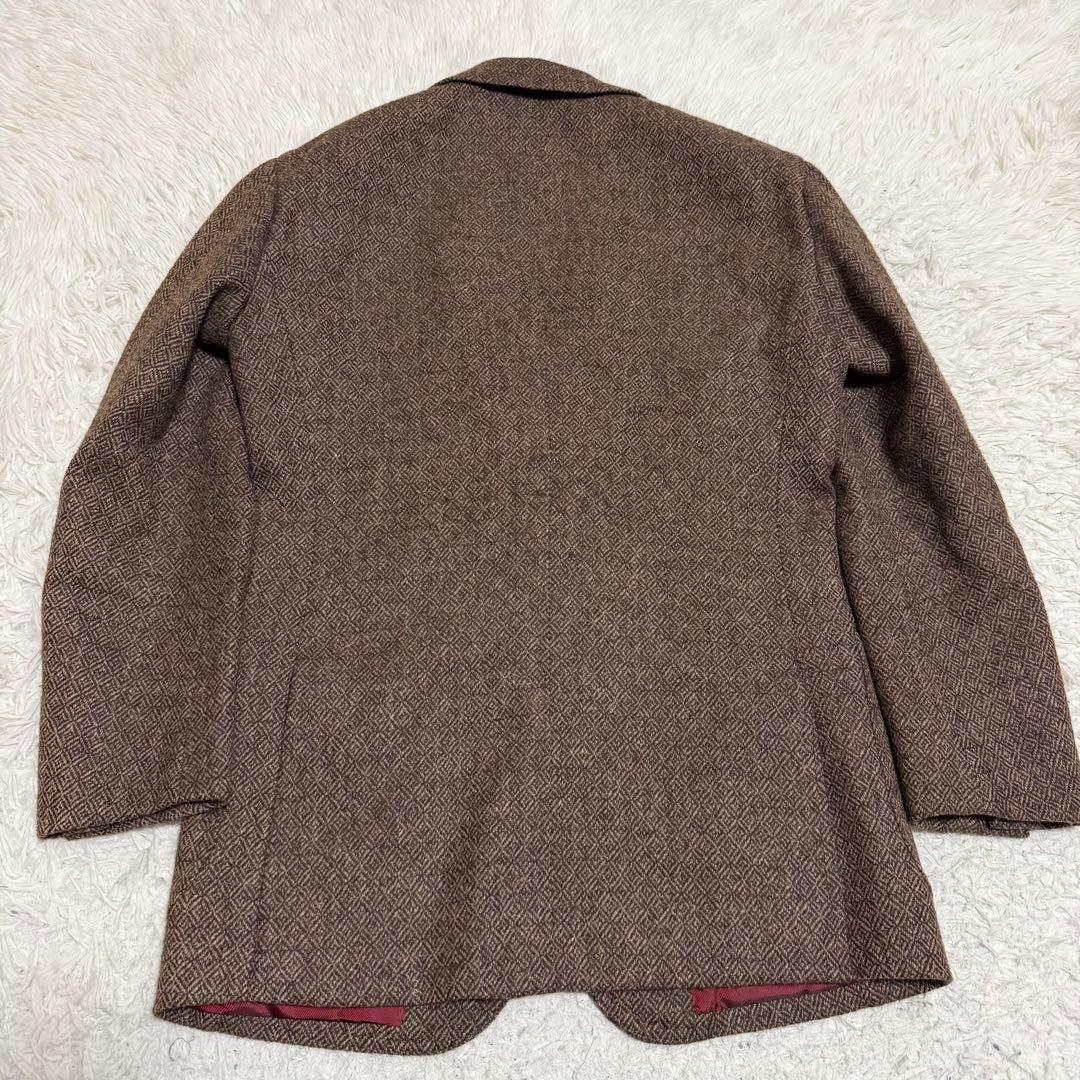 近年極美品　リングジャケット製　5周年限定　ツイードテーラードジャケット　総柄
