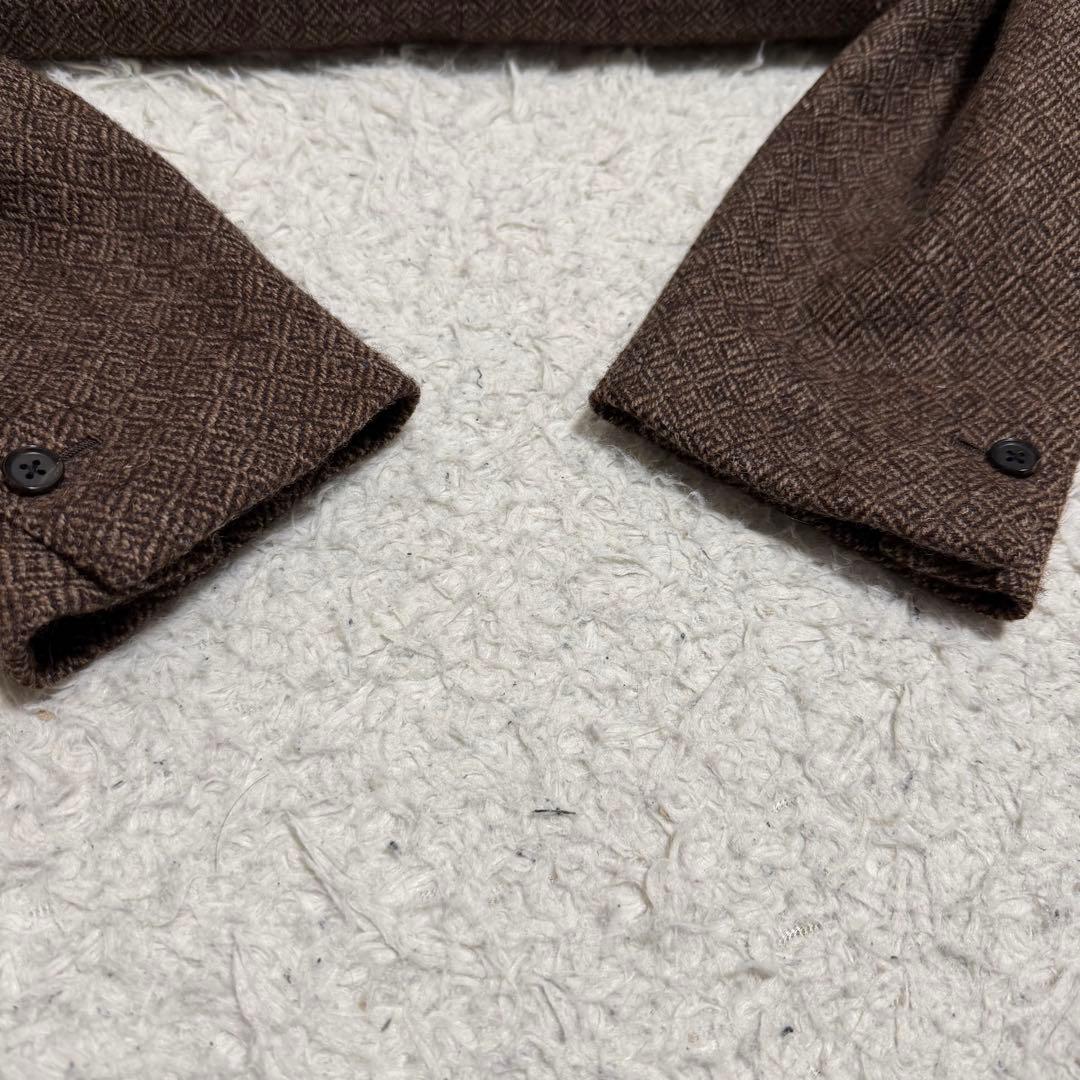 近年極美品　リングジャケット製　5周年限定　ツイードテーラードジャケット　総柄