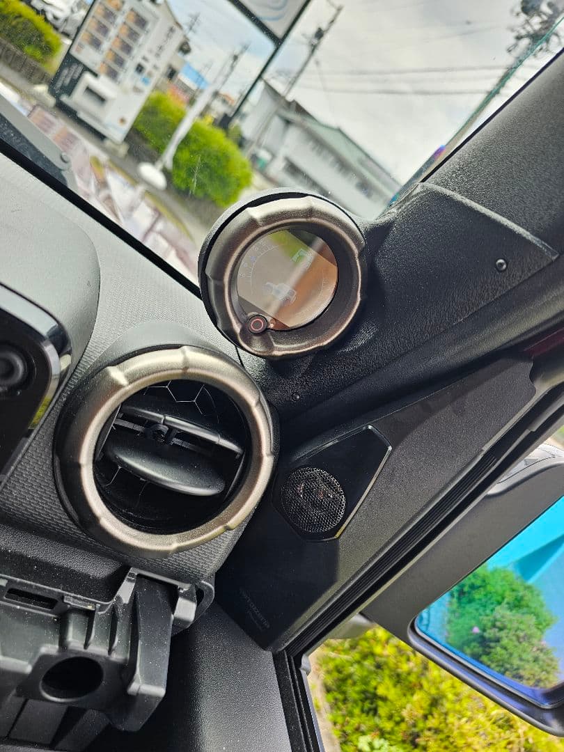 JB64 JB74 Aピラー用傾斜計フード Autool X95専用設計