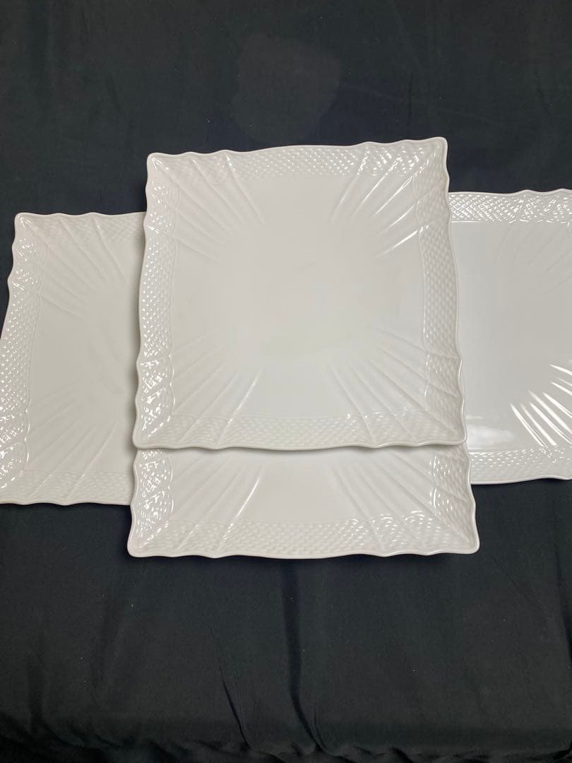 【美品】リチャードジノリRichard Ginori スクエア27cm4枚