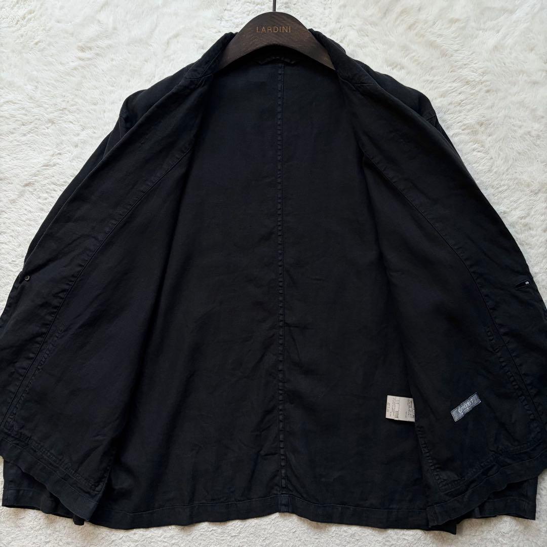 美品✨ネストローブコンフェクト ハードマンズ ヘンプ ワークジャケット 黒 XL