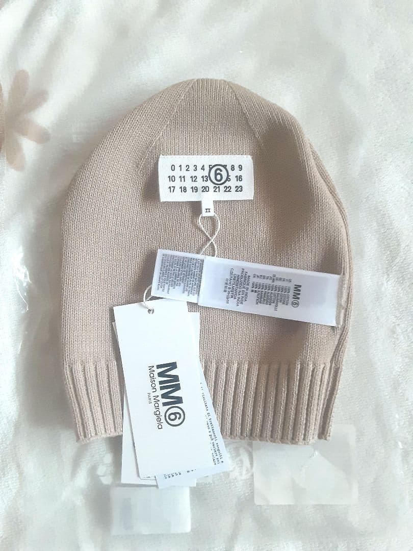 専用!新品⭐mm6メゾンマルジェラニットキャップビーニー