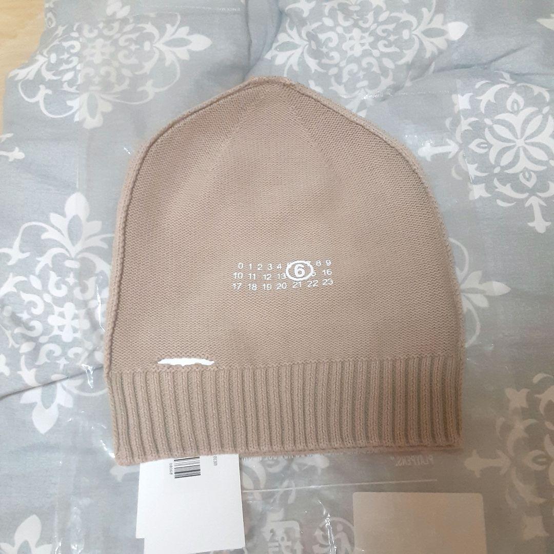 専用!新品⭐mm6メゾンマルジェラニットキャップビーニー
