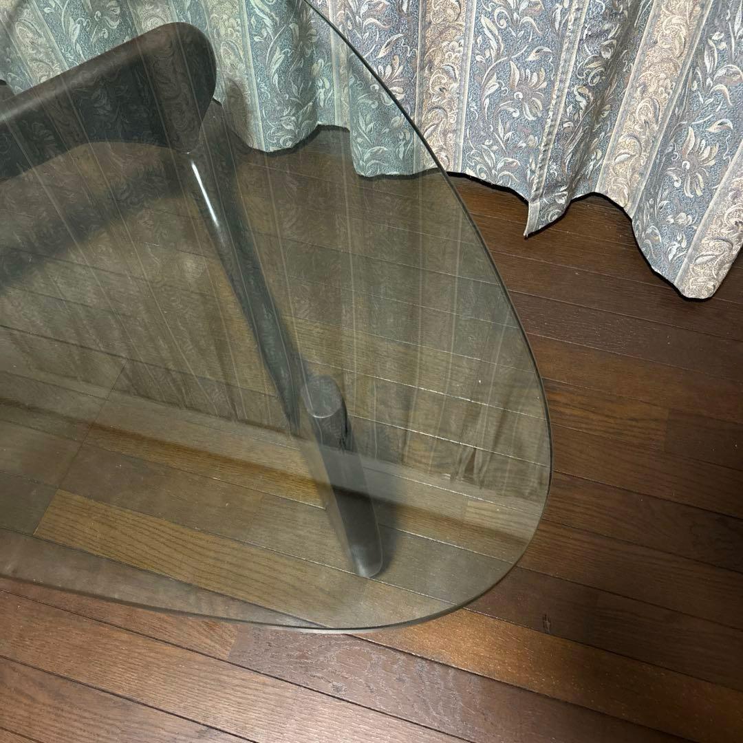 【美品】イサムノグチ コーヒーテーブル ガラス リプロダクト ※直接お渡しのみ