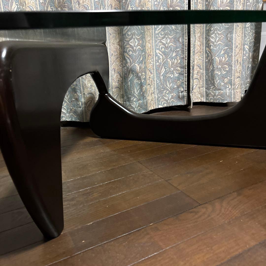 【美品】イサムノグチ コーヒーテーブル ガラス リプロダクト ※直接お渡しのみ