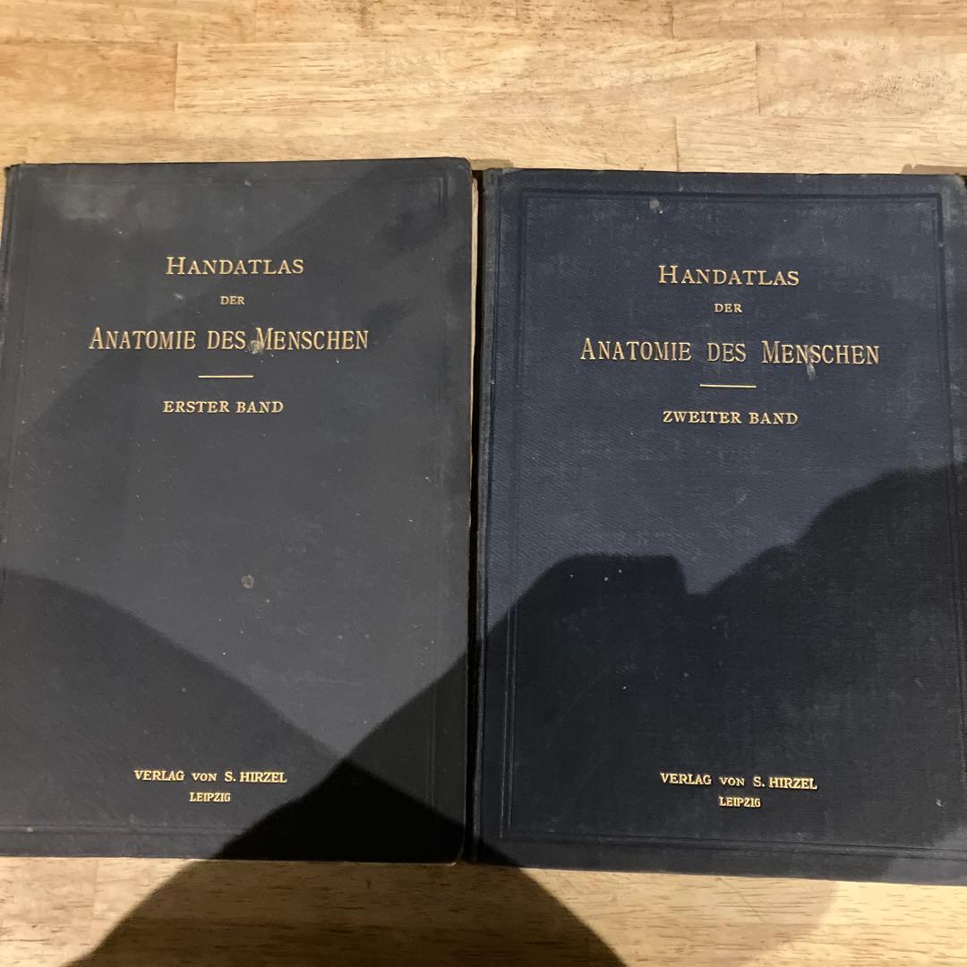 ヴェルナー・シュパルテホルツ（Werner Spalteholz）三冊