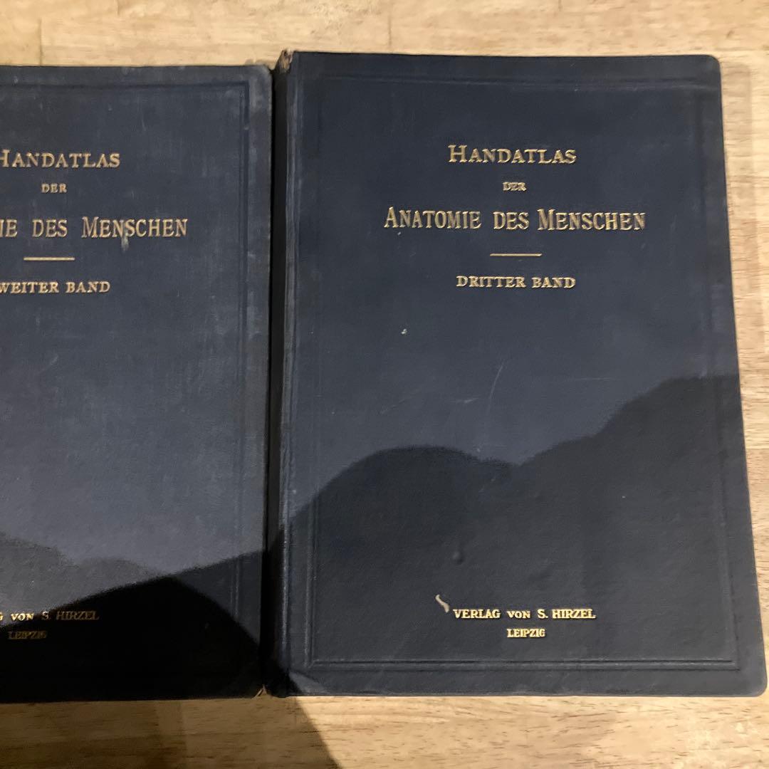 ヴェルナー・シュパルテホルツ（Werner Spalteholz）三冊