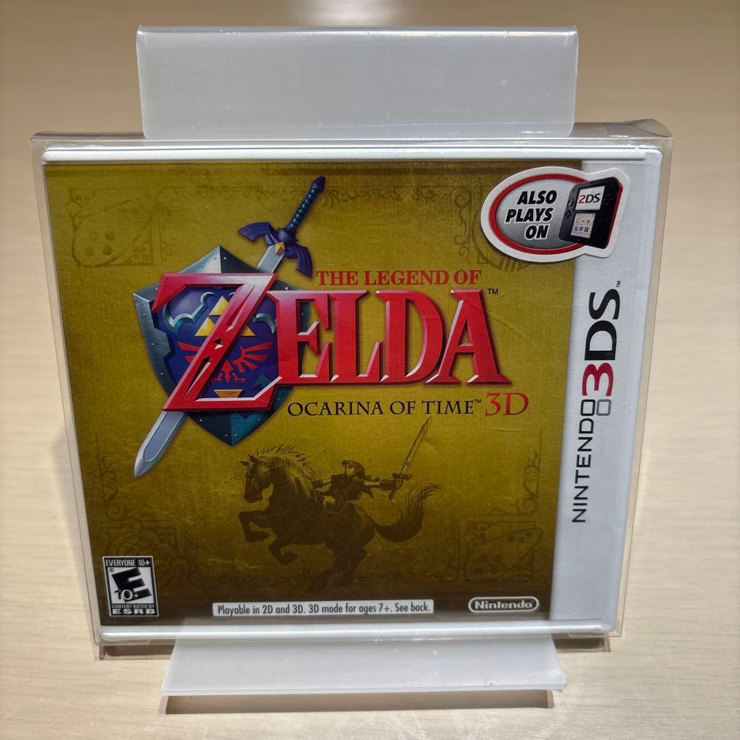 最終値下げ 新品ゼルダの伝説 3DS 時のオカリナ 海外版 ムジュラの仮面 3点