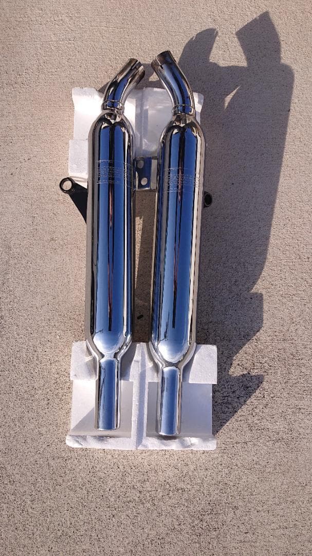 レア トライアンフ ボンネビル T100 空冷 オプション スポーツマフラー