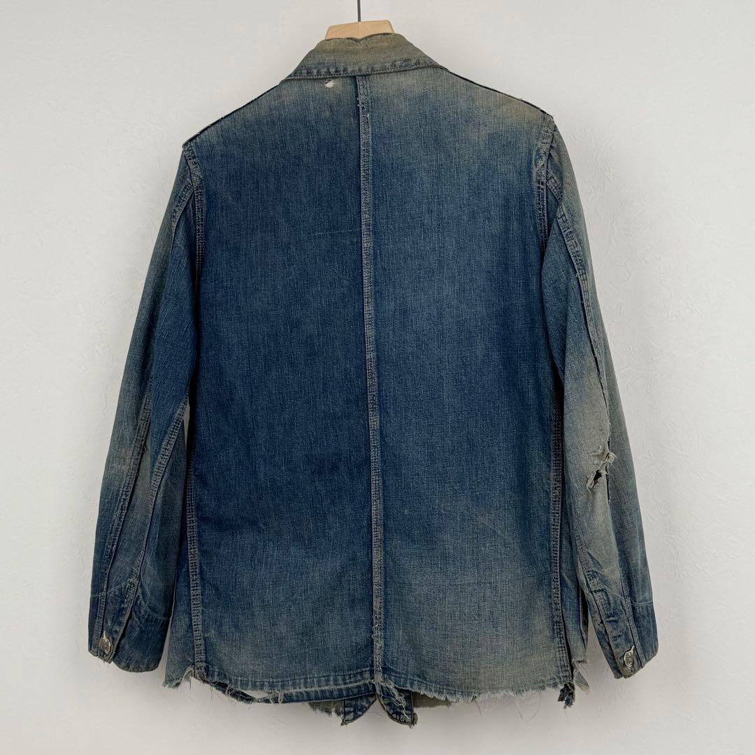 Anvil Brand 40s 50s ビンテージ ボロ デニム カバーオール