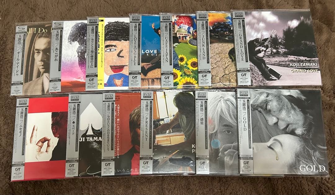 玉置浩二　紙ジャケットコレクション　全13タイトルセット　まとめ売り　安全地帯