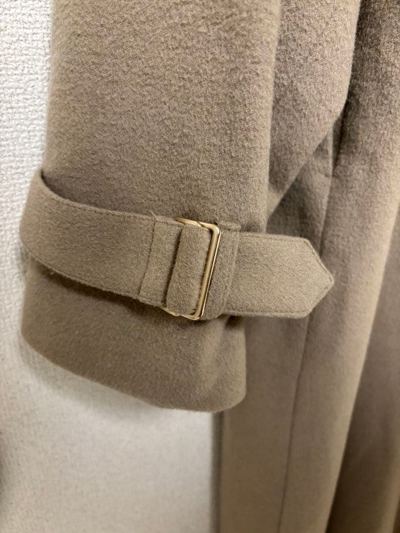 大特価！ anuans アニュアンス ウール ロング コート ベージュ