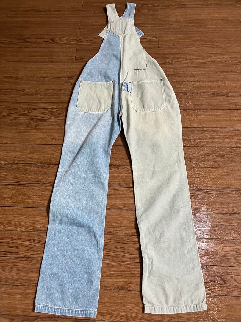 KAPITALライトブルーデニムオーバーオール（値下げ交渉はお断りしております）