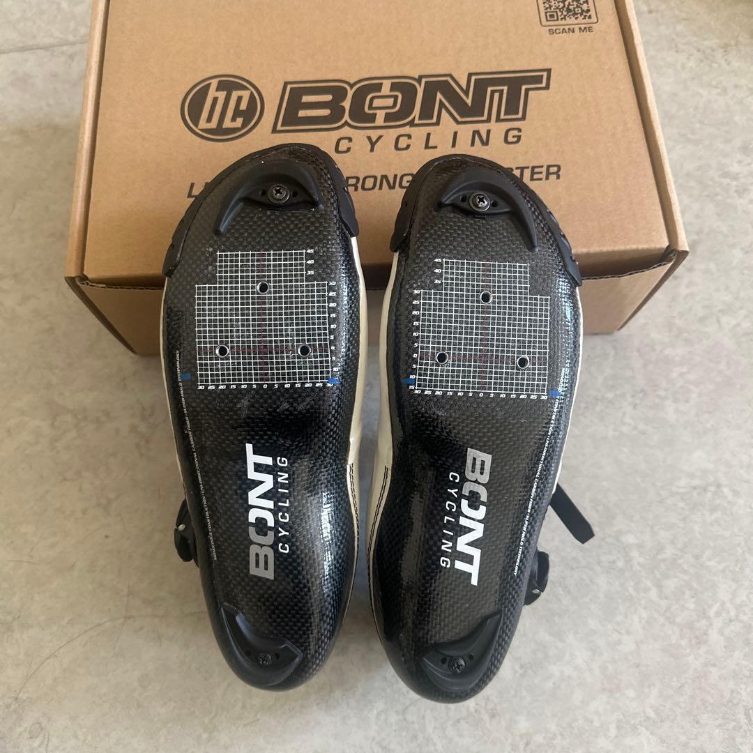 BONT VAYPORトラック競技用サイクリングシューズ ホワイト　42