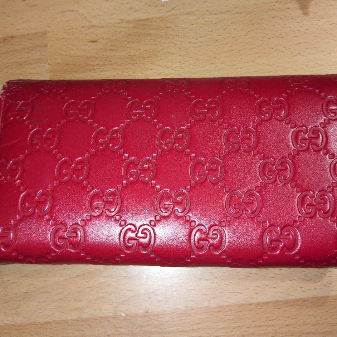 休日セール　GUCCI　長財布　ワンオーナー　美品　鑑定済み