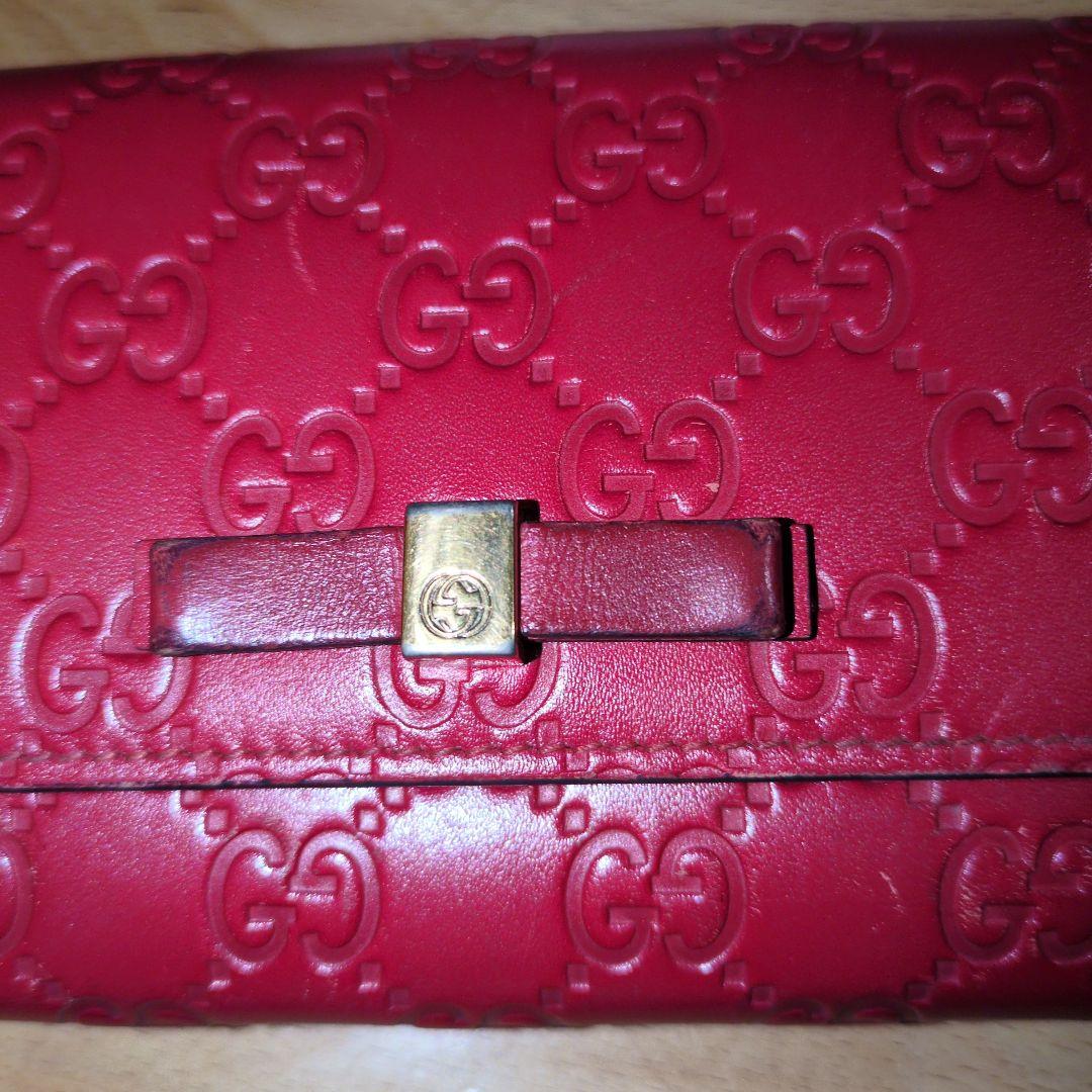 休日セール　GUCCI　長財布　ワンオーナー　美品　鑑定済み