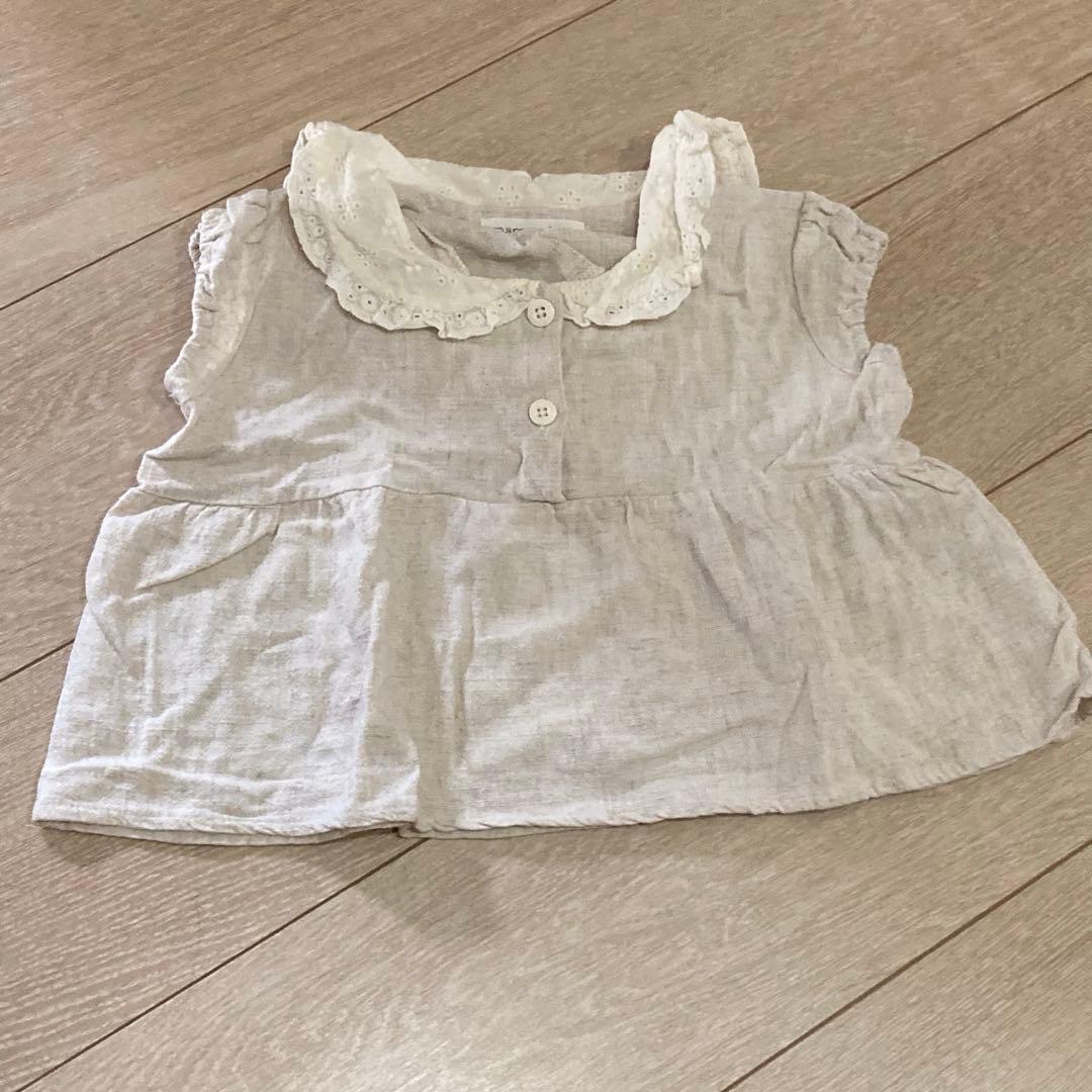 バースデイ テータテート ママラク オーガニックコットン トップス ワンピース