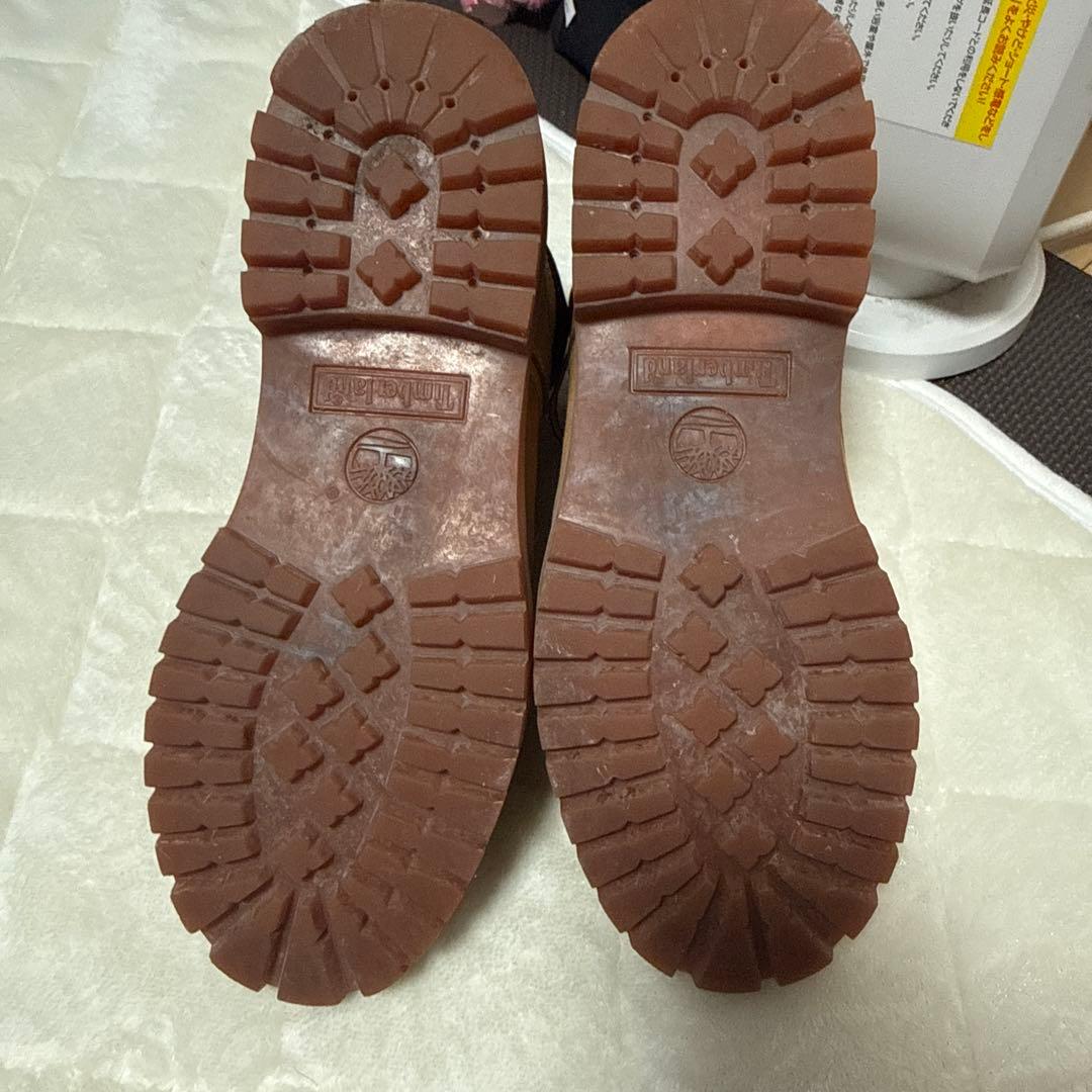 ブラウンハイカットブーツ　ティンバーランド　値下げ可能