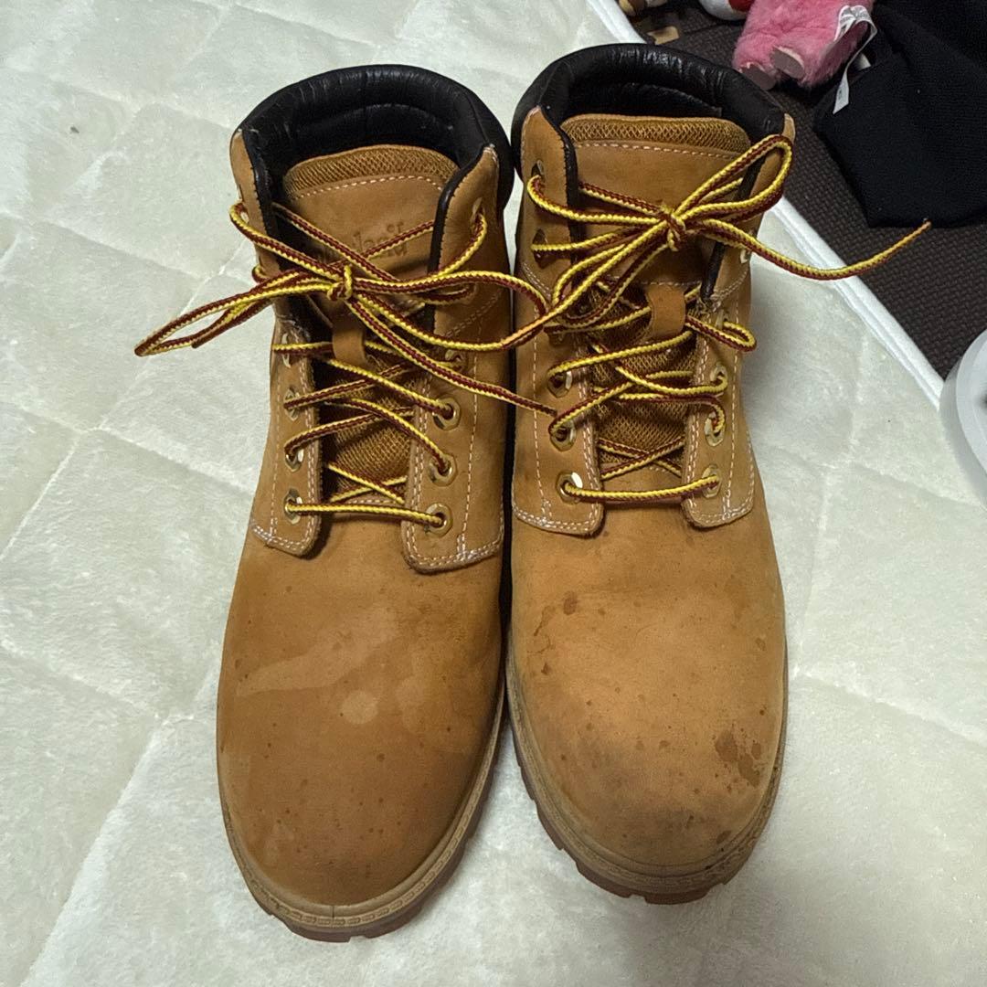 ブラウンハイカットブーツ　ティンバーランド　値下げ可能