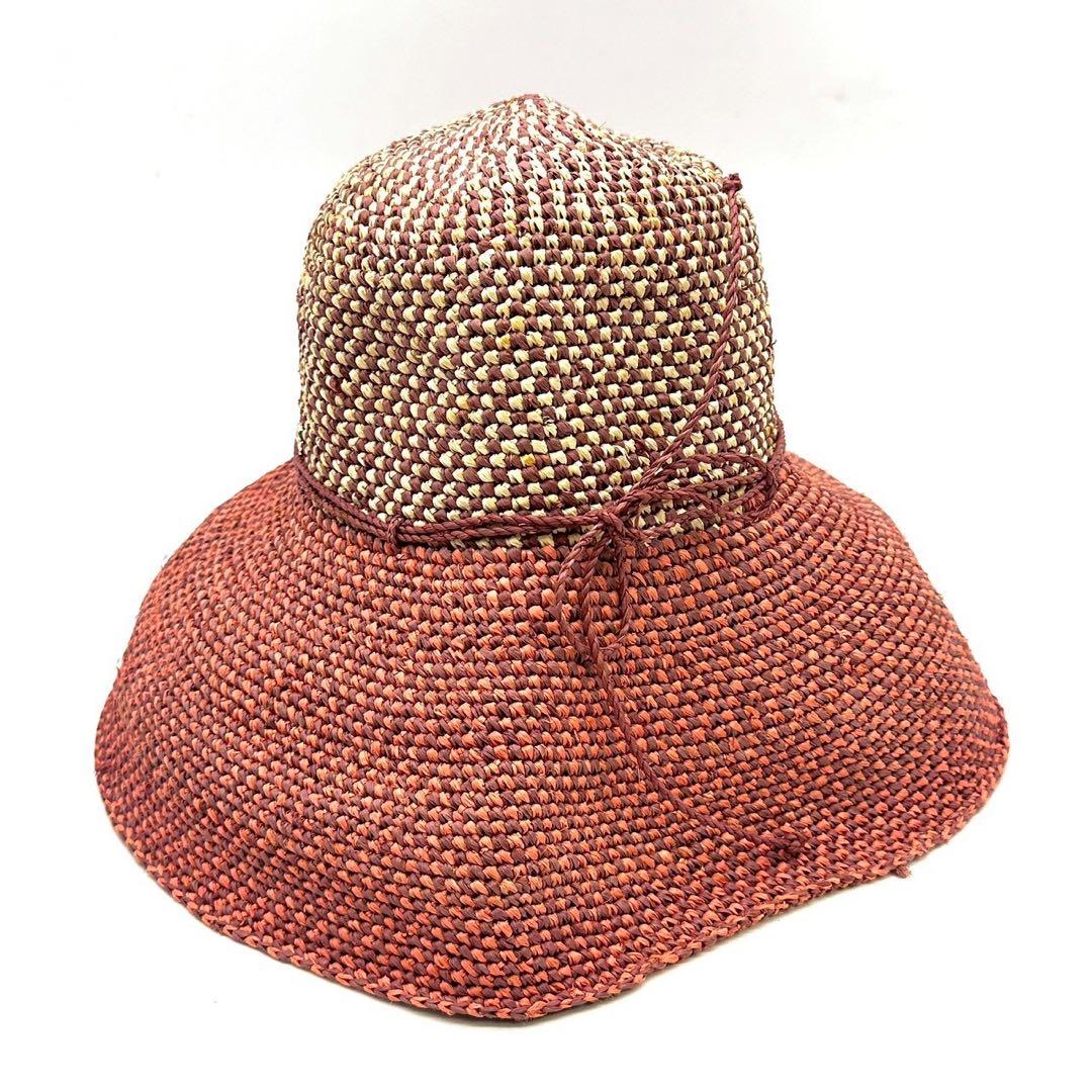 HELEN KAMINSKI ヘレンカミンスキー 麦わら帽子 ラフィア100%
