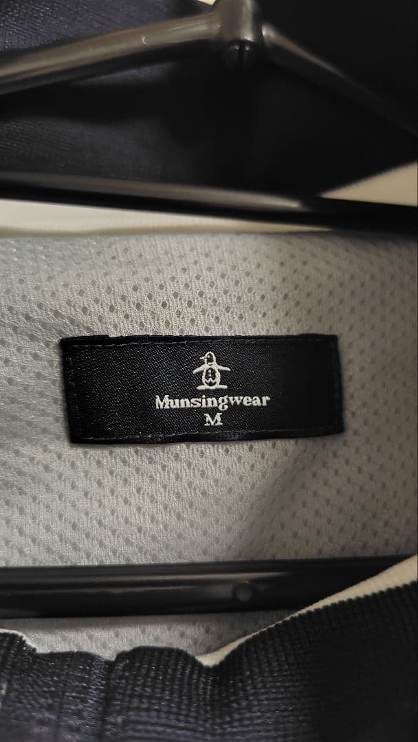 マンシングウェア　ジャケット グレ―ホワイト