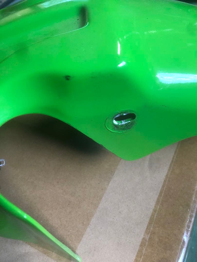 ZRX1200RフロントフェンダーU39様用